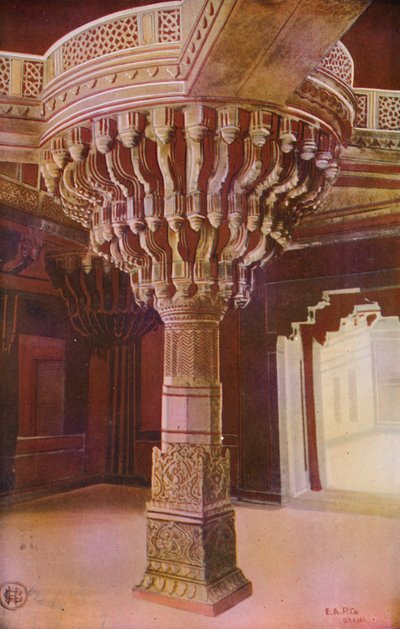 Agra: Chausath Khamba, Fatehpur Sikri, Agra (barevné foto) od Indian photographer