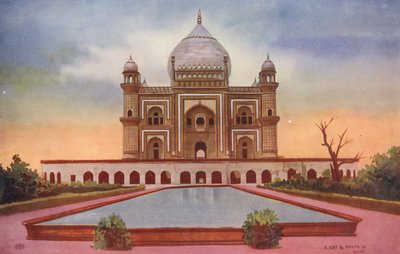 Hrobka Safdar Džang, Dillí (barevné foto) od Indian photographer