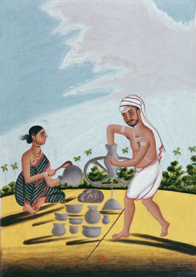 Potter v práci od Indian School