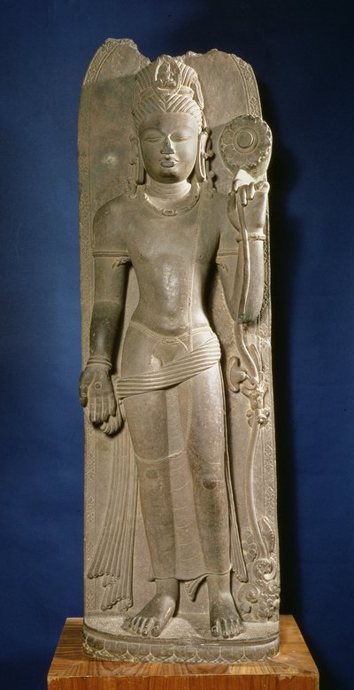 Bódhisattva Padmapani, Nalanda, Bihar, dynastie Pala od Indian School