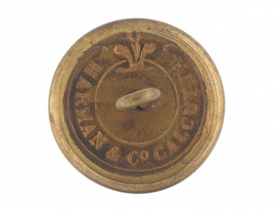 Button, 9. pluk bengálských kopiníků, před rokem 1901 od Indian School