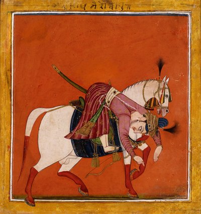 Desakh Ragaputra, kolem 1690-1700 od Indian School