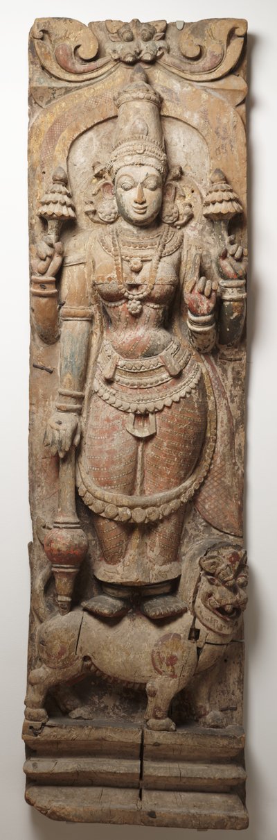 Durga, c.15th?-18th století od Indian School