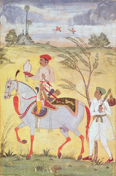 Císař Jahangir (1569-1627) od Indian School