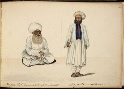 Haji Ayub Gumasta z Dadasettu; jeho synovec od Indian School