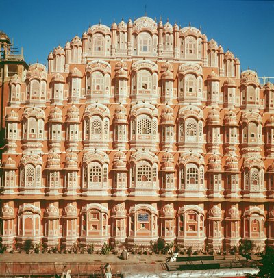 Hawa Mahal (Palác větrů) postavený v roce 1799 (viz také 121219 & 208426) od Indian School