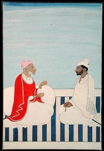 V. 11B.53 Rádža má audienci, cca 1800 (vellum) od Indian School
