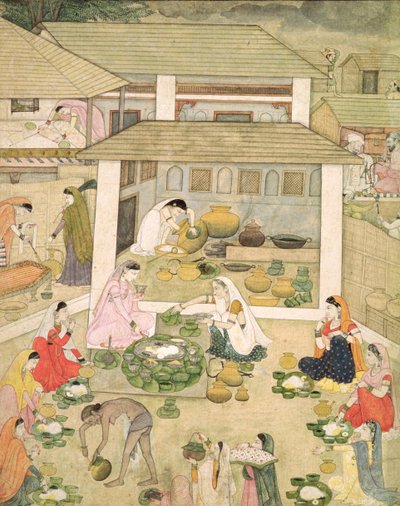 V. 68.4 Ženská hostina, kolem roku 1810 od Indian School