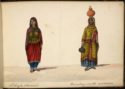 Khoja žena; Bombajský prodejce mléka od Indian School