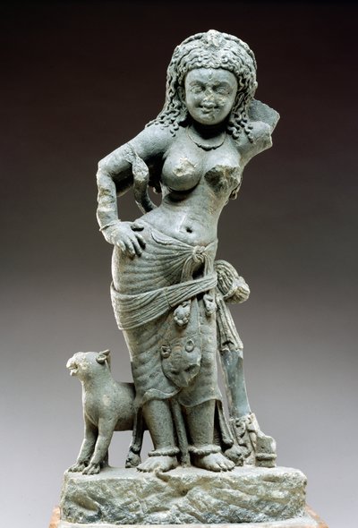 Parvati, kultura Samlaji, 500 n. l. (břidlice) od Indian School