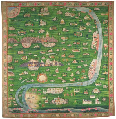 Pilgrimage map of Prý od Indian School