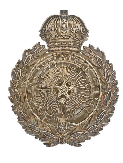 Pouzdro na opasek, Bombay Volunteer Rifles, 1877-1901 od Indian School