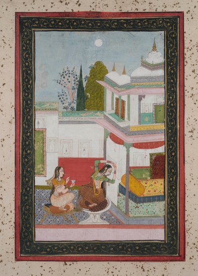 Purvi Ragini, kolem roku 1790 od Indian School