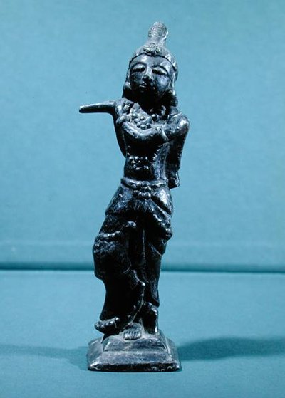 Soška Krishna Gopala (vedení) od Indian School