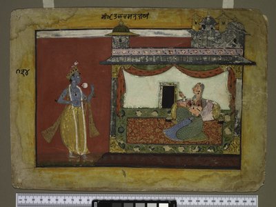 The Approach of Krishna, c.1660-70 od Indian School