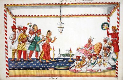 Svatební obřad (wc na papíře) (viz také 908429) od Indian School