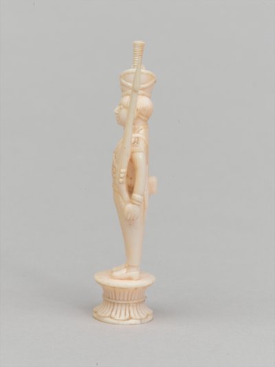 Bílý pěšec, šachová figurka, Indie, cca 1820 od Indian School