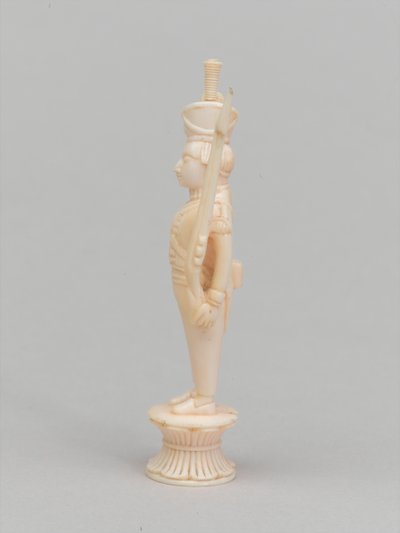 Bílý pěšec, šachová figurka, Indie, cca 1820 od Indian School