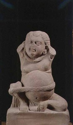 Yaksha, Ahichatra (Červený pískovec) od Indian School