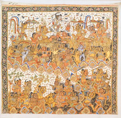 Ramayana (balilainen väri kankaalle) od Indonesian Indonesian