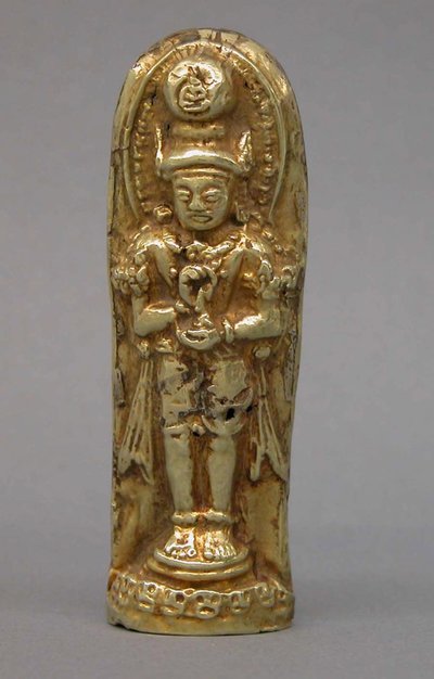 Socha Bhairavy, cca 1300 (zlato) od Indonesian School