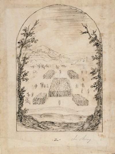 Armáda (pero a inkoust na papíře) od Inigo Jones