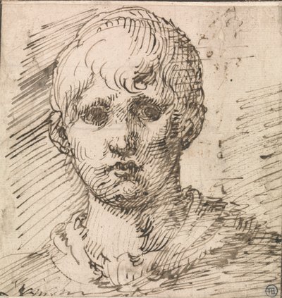 Hlava chlapce od Inigo Jones
