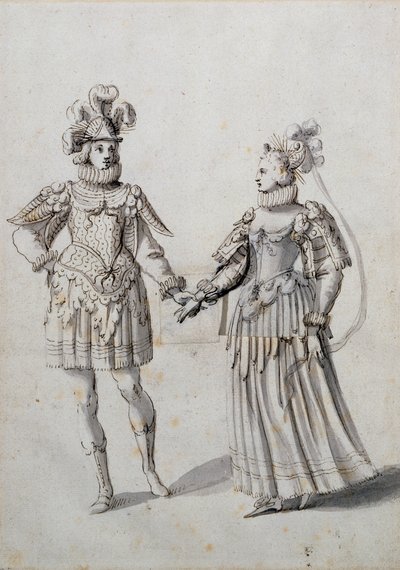 Vlivy hvězd (pero a inkoust na papíře) od Inigo Jones