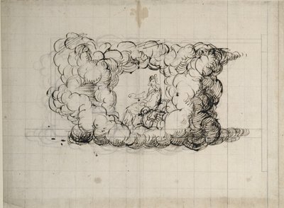 Divadelní kresba od Inigo Jones