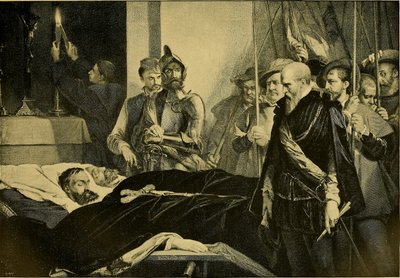 Louis Gallait - Poslední pocty hrabatům Egmontovi a Hornovi od Internet Archive Book Images