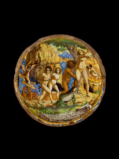 Mísa s trestem lásky, c1660-1670 od Ippolito Rombaldoni