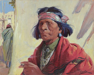 Taos Indian (olej na plátně) od Ira Diamond Gerald Cassidy