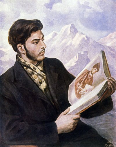 Mladý Stalin od Iraklij (after) Toidze