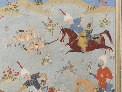 Folio od Khamsy od Iranian School