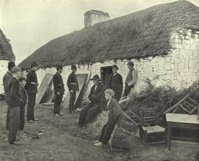 Místo vystěhování, hrabství Clare (černobílá fotografie) od Irish Photographer