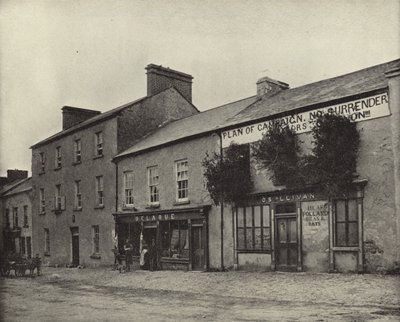 Pohled v Mitchelstown, County Cork (černobílá fotografie) od Irish Photographer