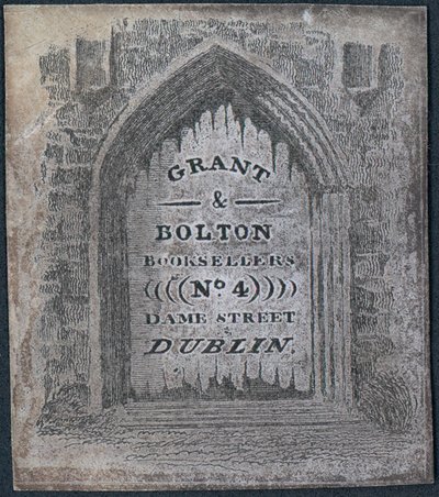 Obchodní karta, Grant & Bolton od Irish School