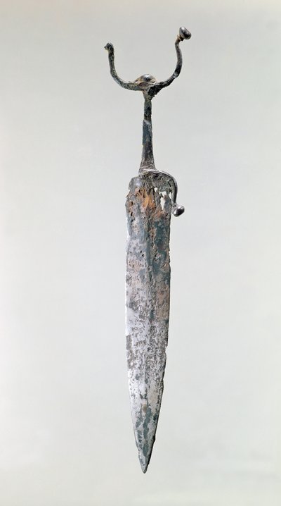 Dýka, Halstattská kultura, cca 750-450 př. n. l. (železo) od Iron Age