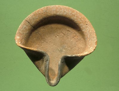 Izraelská olejová lampa (terakota) od Iron Age