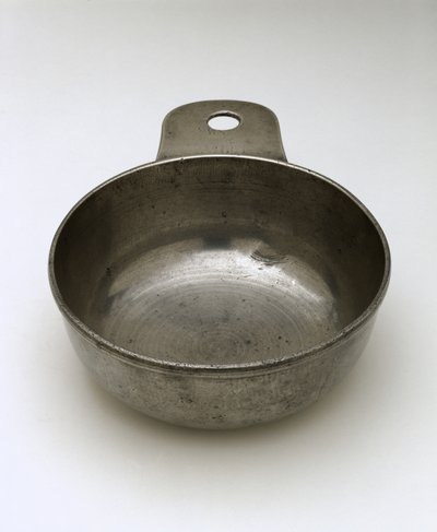 Porringer, c. 1770-1807 (cín) od Isaac (attr.to) Jackson