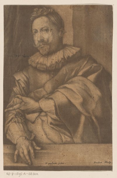 Portrét Theodora van Loona od Isaac Beckett (possibly)