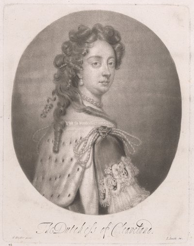 Barbara, vévodkyně z Clevelandu († 1709) od Isaac Beckett