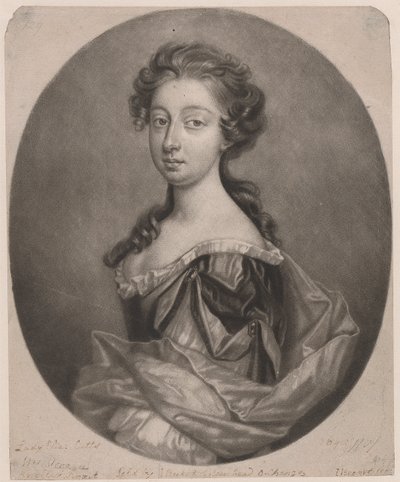 Elizabeth, Lady Cutts († 1698) od Isaac Beckett