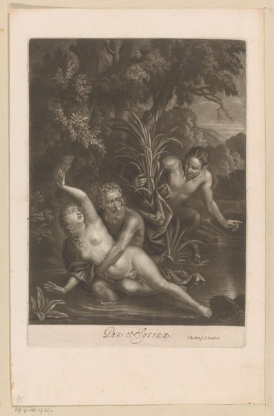 Pan en Syrinx Pan et Syrinx (název na objektu) od Isaac Beckett
