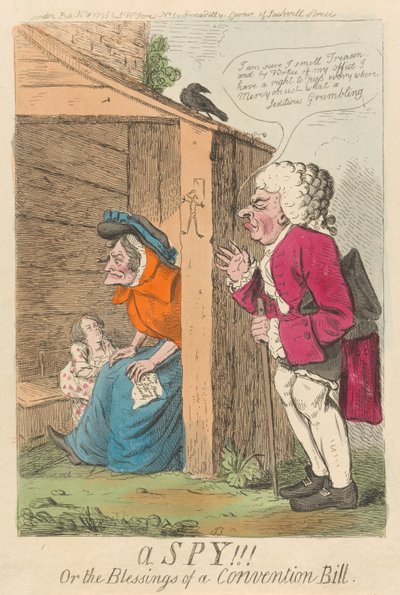 Ein Spion!!! oder die Segnungen eines Konventionsgesetzes od Isaac Cruikshank