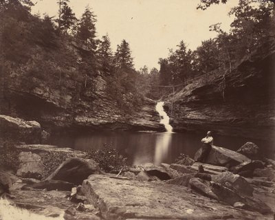 Lula Lake, Lookout Mountain, Georgia od Isaac H. Bonsall