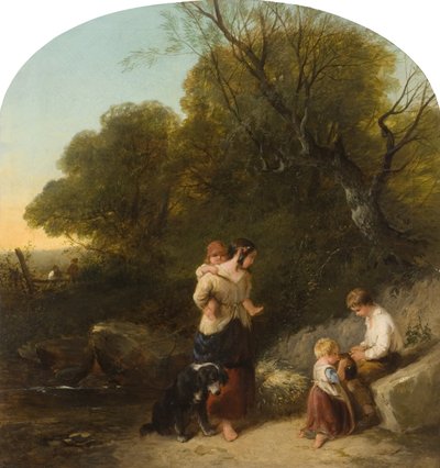 Krajina s postavami od Isaac Henzell