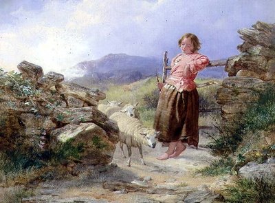 Malá pastýřka od Isaac Henzell