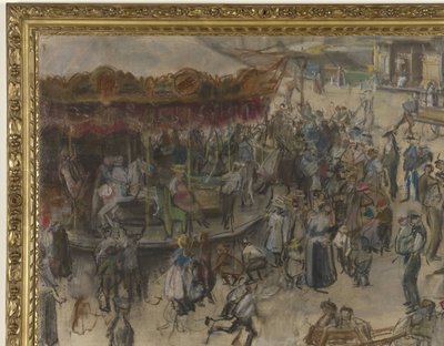 kolotoč v Amsterdamu od Isaac Israels