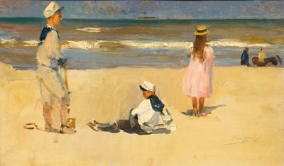 Německy: Am Strand Na pláži od Isaac Israels